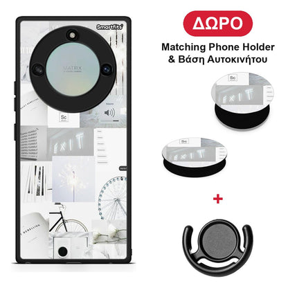Collage Make Me Wonder - Honor X40 θήκη + Δώρο Phone Holder & Βάση Αυτοκινήτου