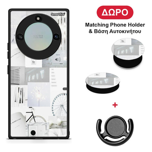 Collage Make Me Wonder - Honor X40 θήκη + Δώρο Phone Holder & Βάση Αυτοκινήτου