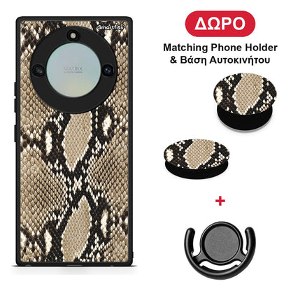 Animal Fashion Snake - Honor X40 θήκη + Δώρο Phone Holder & Βάση Αυτοκινήτου