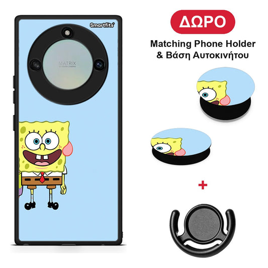 Friends Bob - Honor X40 θήκη + Δώρο Phone Holder & Βάση Αυτοκινήτου