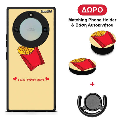 Fries Before Guys - Honor X40 θήκη + Δώρο Phone Holder & Βάση Αυτοκινήτου