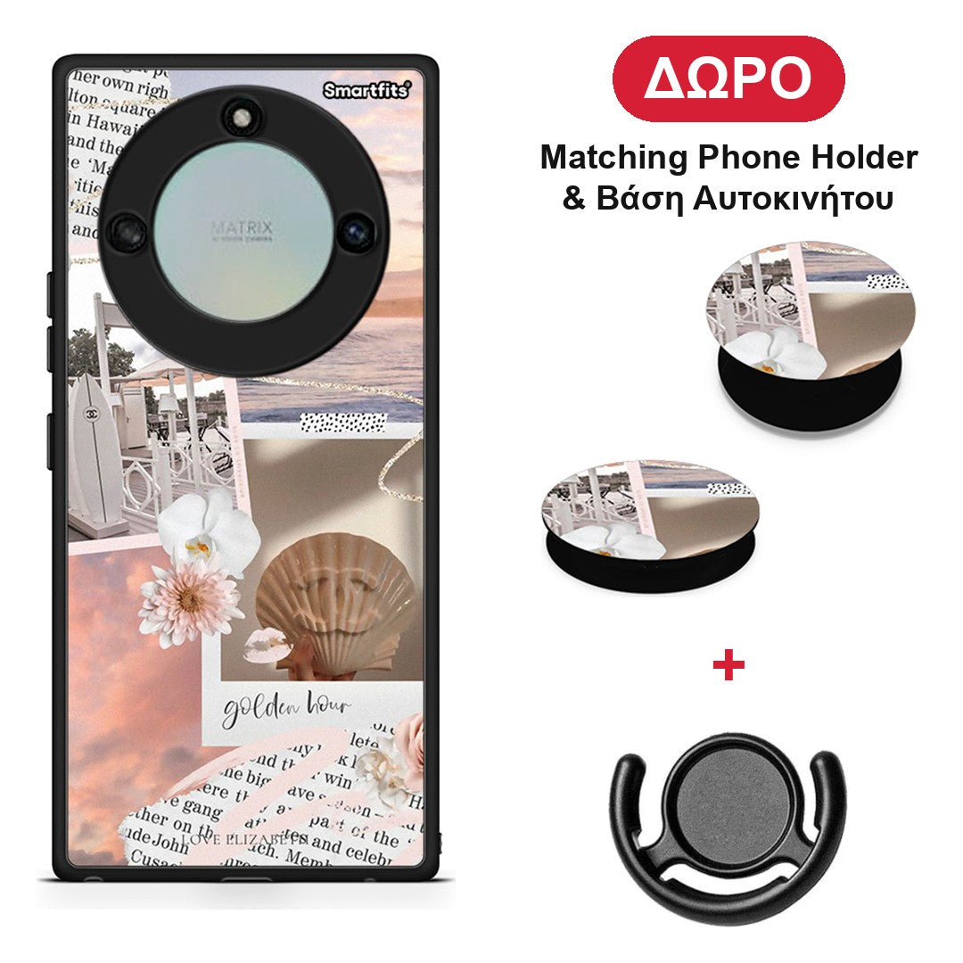 Golden Hour - Honor X40 θήκη + Δώρο Phone Holder & Βάση Αυτοκινήτου