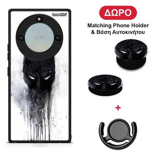 Hero Paint Bat - Honor X40 θήκη + Δώρο Phone Holder & Βάση Αυτοκινήτου