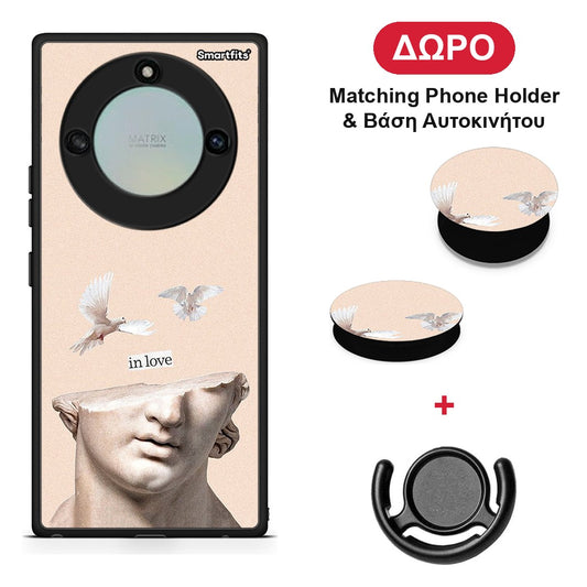 In Love - Honor X40 θήκη + Δώρο Phone Holder & Βάση Αυτοκινήτου