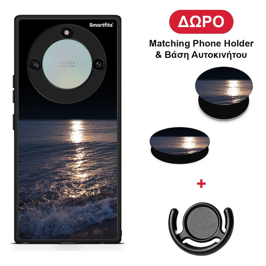 Landscape Moon - Honor X40 θήκη + Δώρο Phone Holder & Βάση Αυτοκινήτου