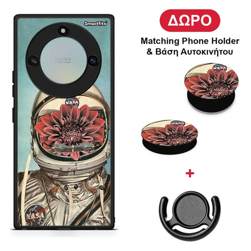 Nasa Bloom - Honor X40 θήκη + Δώρο Phone Holder & Βάση Αυτοκινήτου