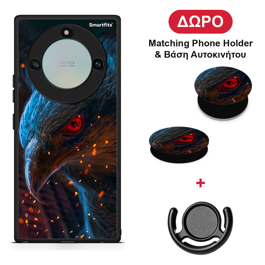 PopArt Eagle - Honor X40 θήκη + Δώρο Phone Holder & Βάση Αυτοκινήτου