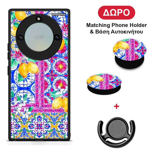 Retro Spring - Honor X40 θήκη + Δώρο Phone Holder & Βάση Αυτοκινήτου