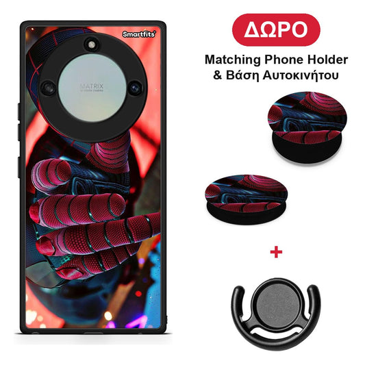 Spider Hand - Honor X40 θήκη + Δώρο Phone Holder & Βάση Αυτοκινήτου