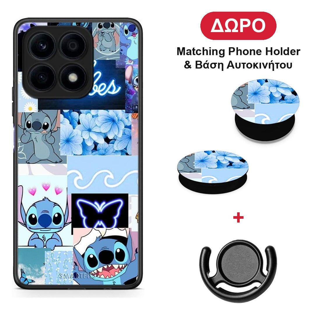 Collage Good Vibes - Honor X8a θήκη + Δώρο Phone Holder & Βάση Αυτοκινήτου