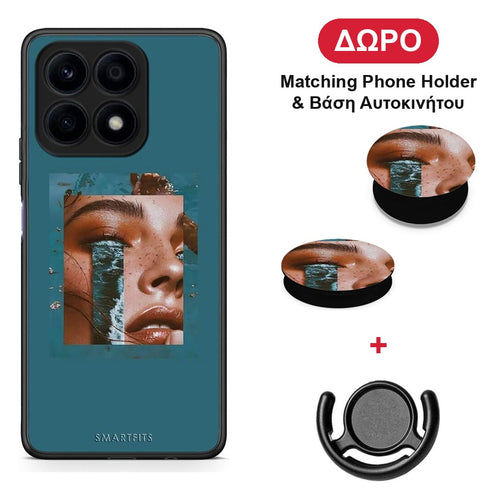 Cry An Ocean - Honor X8a θήκη + Δώρο Phone Holder & Βάση Αυτοκινήτου