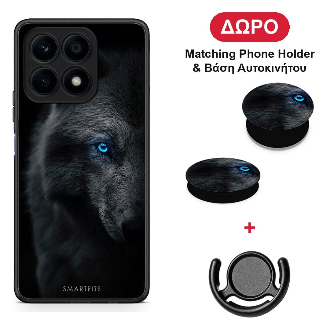 Dark Wolf - Honor X8a θήκη + Δώρο Phone Holder & Βάση Αυτοκινήτου