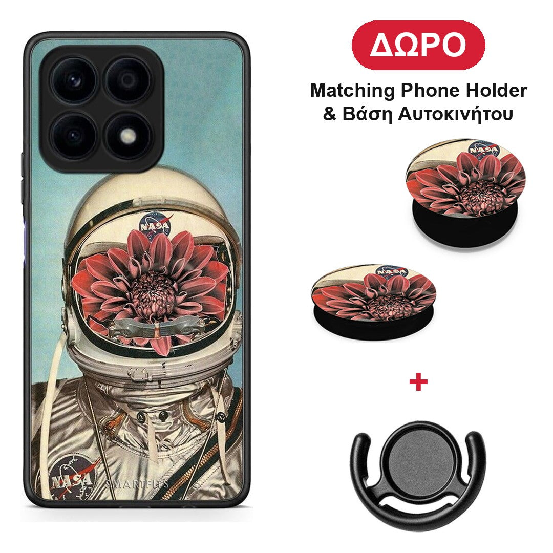 Nasa Bloom - Honor X8a θήκη + Δώρο Phone Holder & Βάση Αυτοκινήτου