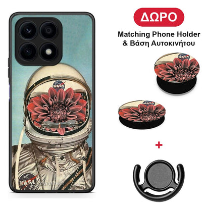 Nasa Bloom - Honor X8a θήκη + Δώρο Phone Holder & Βάση Αυτοκινήτου