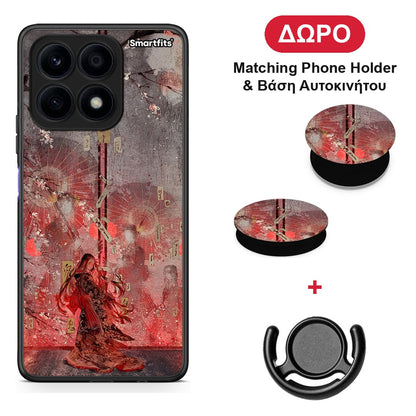 Nezuko Kamado - Honor X8a θήκη + Δώρο Phone Holder & Βάση Αυτοκινήτου