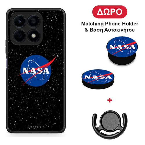 PopArt NASA - Honor X8a θήκη + Δώρο Phone Holder & Βάση Αυτοκινήτου