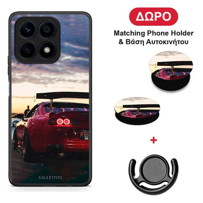 Racing Supra - Honor X8a θήκη + Δώρο Phone Holder & Βάση Αυτοκινήτου