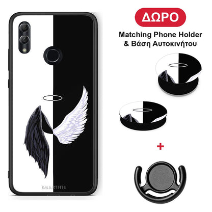 Angels Demons - Honor 10 Lite θήκη + Δώρο Phone Holder & Βάση Αυτοκινήτου