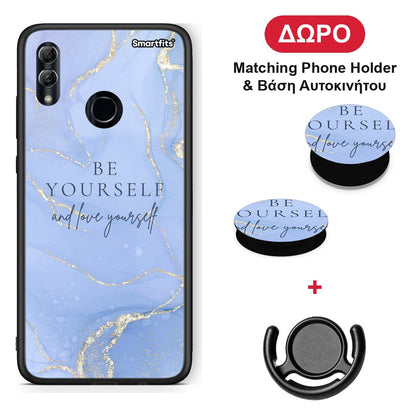 Be Yourself - Honor 10 Lite θήκη + Δώρο Phone Holder & Βάση Αυτοκινήτου