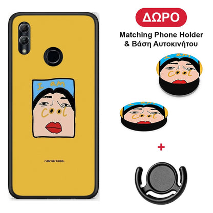 So Cool - Honor 10 Lite θήκη + Δώρο Phone Holder & Βάση Αυτοκινήτου