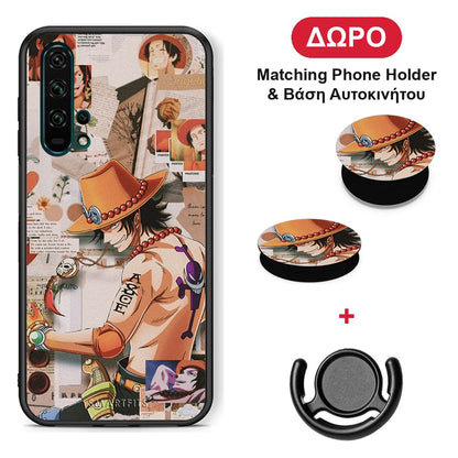 Anime Collage - Honor 20 Pro θήκη + Δώρο Phone Holder & Βάση Αυτοκινήτου