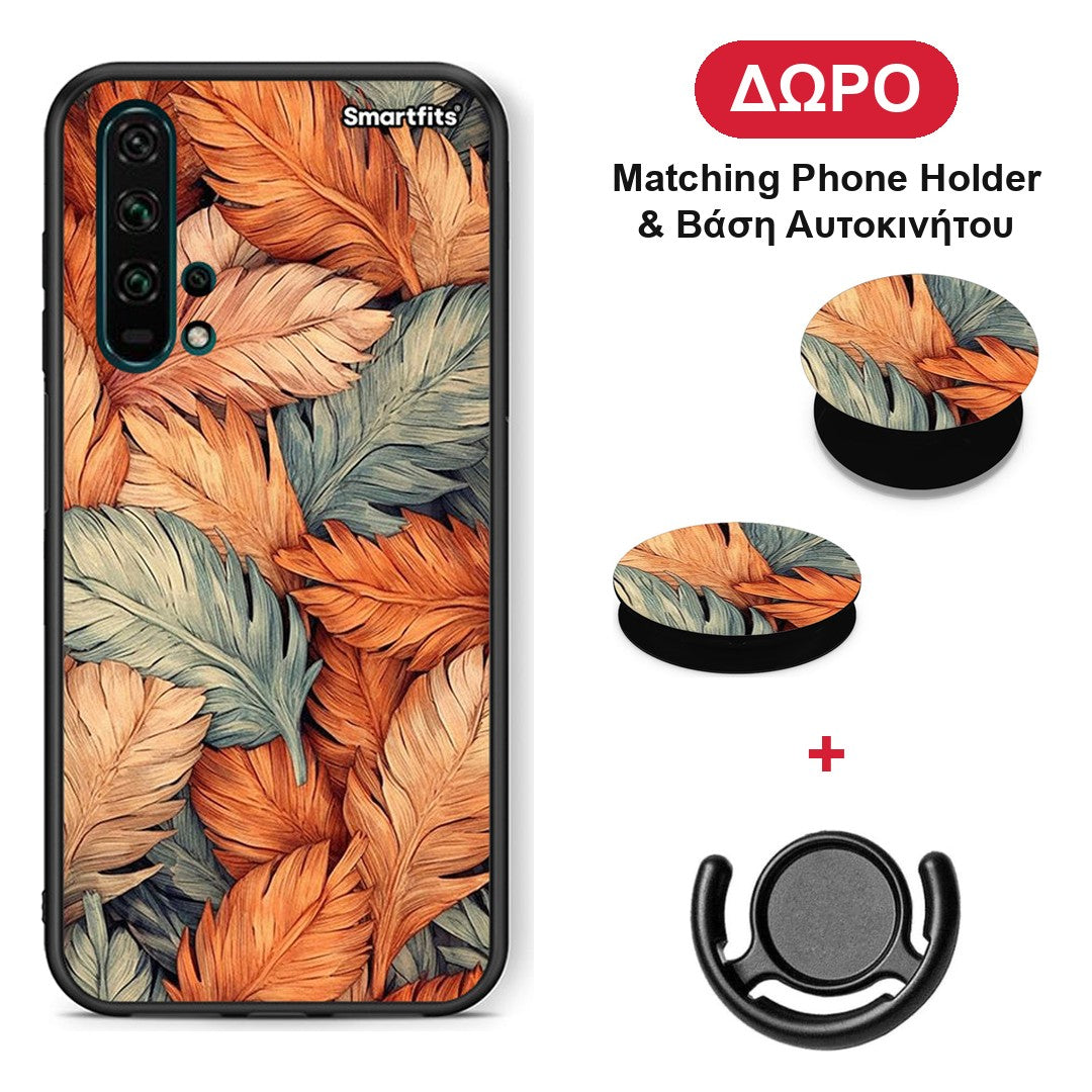 Autumn Leaves - Honor 20 Pro θήκη + Δώρο Phone Holder & Βάση Αυτοκινήτου