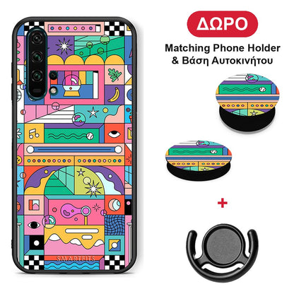 Bubbles Soap - Honor 20 Pro θήκη + Δώρο Phone Holder & Βάση Αυτοκινήτου