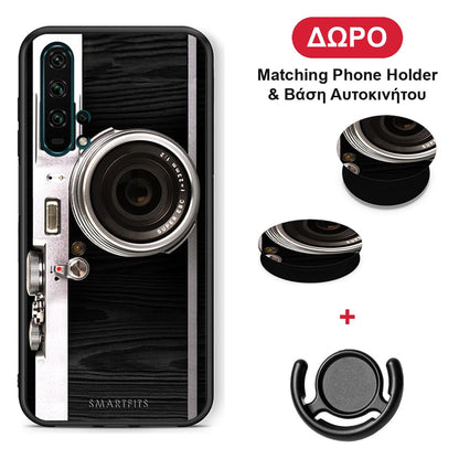 Emily In Paris - Honor 20 Pro θήκη + Δώρο Phone Holder & Βάση Αυτοκινήτου