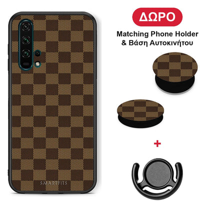 Designer Glamour - Honor 20 Pro θήκη + Δώρο Phone Holder & Βάση Αυτοκινήτου