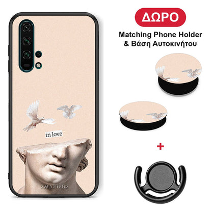 In Love - Honor 20 Pro θήκη + Δώρο Phone Holder & Βάση Αυτοκινήτου