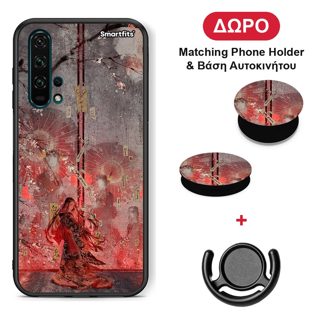 Nezuko Kamado - Honor 20 Pro θήκη + Δώρο Phone Holder & Βάση Αυτοκινήτου