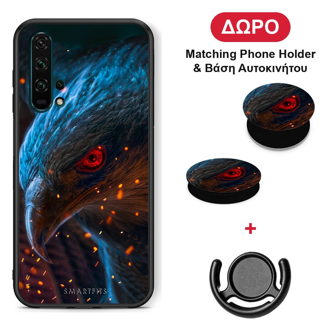 PopArt Eagle - Honor 20 Pro θήκη + Δώρο Phone Holder & Βάση Αυτοκινήτου