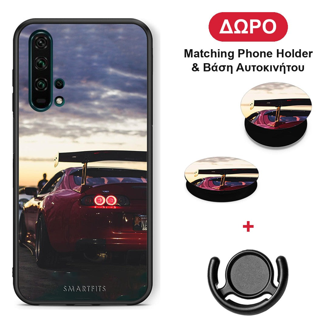 Racing Supra - Honor 20 Pro θήκη + Δώρο Phone Holder & Βάση Αυτοκινήτου