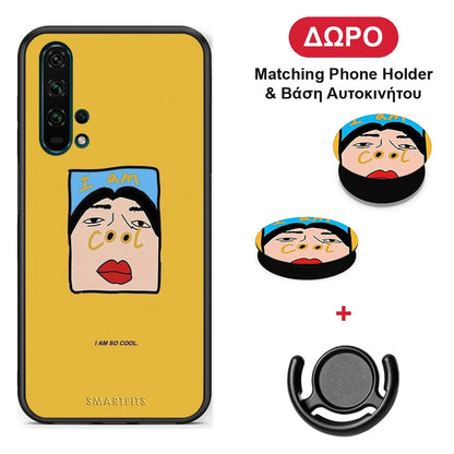 So Cool - Honor 20 Pro θήκη + Δώρο Phone Holder & Βάση Αυτοκινήτου