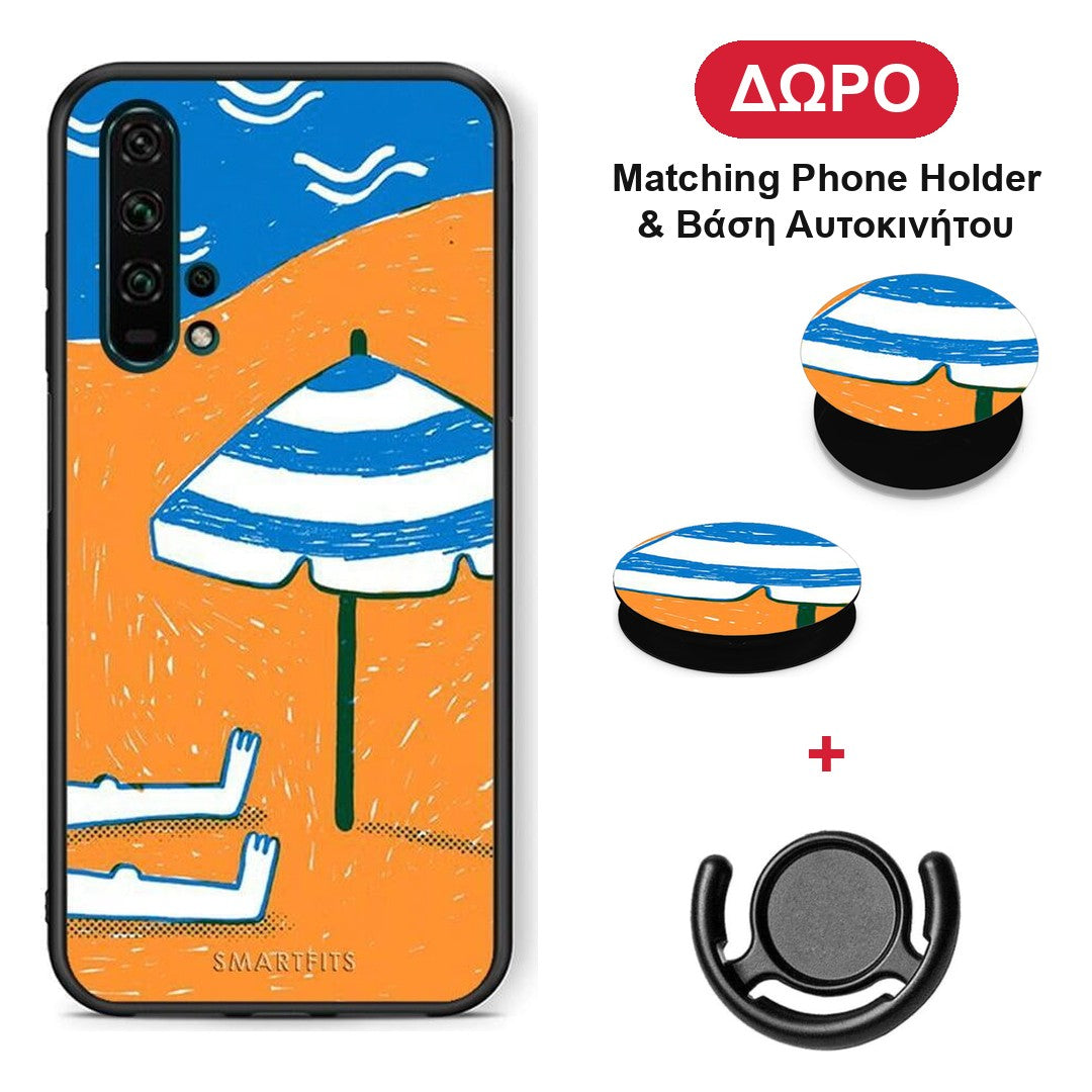 Summering - Honor 20 Pro θήκη + Δώρο Phone Holder & Βάση Αυτοκινήτου