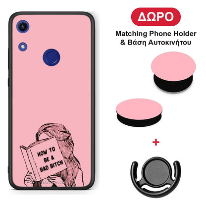 Bad Bitch - Honor 8A θήκη + Δώρο Phone Holder & Βάση Αυτοκινήτου