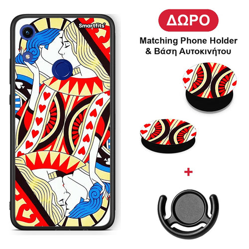 Card Love - Honor 8A θήκη + Δώρο Phone Holder & Βάση Αυτοκινήτου