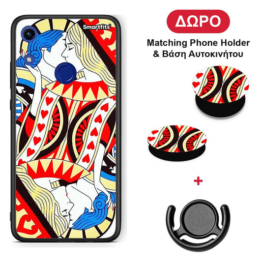 Card Love - Honor 8A θήκη + Δώρο Phone Holder & Βάση Αυτοκινήτου