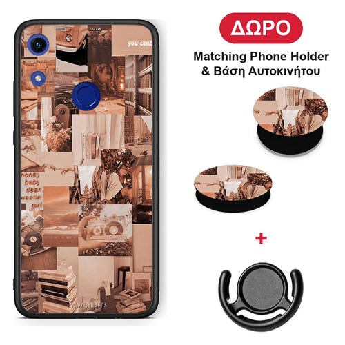 Collage You Can - Honor 8A θήκη + Δώρο Phone Holder & Βάση Αυτοκινήτου