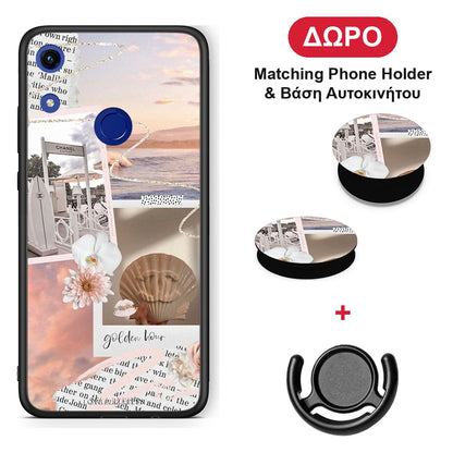 Golden Hour - Honor 8A θήκη + Δώρο Phone Holder & Βάση Αυτοκινήτου