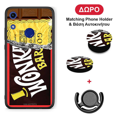 Golden Ticket - Honor 8A θήκη + Δώρο Phone Holder & Βάση Αυτοκινήτου
