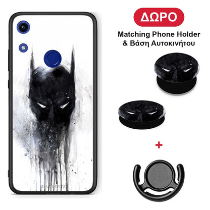 Hero Paint Bat - Honor 8A θήκη + Δώρο Phone Holder & Βάση Αυτοκινήτου