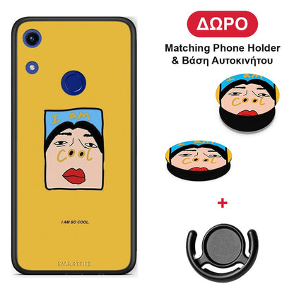 So Cool - Honor 8A θήκη + Δώρο Phone Holder & Βάση Αυτοκινήτου