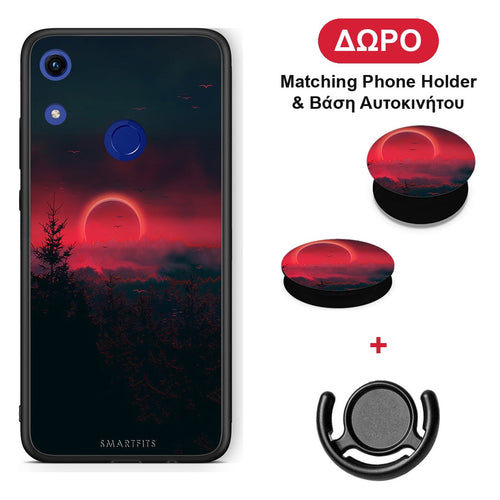 Tropic Sunset - Honor 8A θήκη + Δώρο Phone Holder & Βάση Αυτοκινήτου