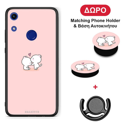 Valentine Love - Honor 8A θήκη + Δώρο Phone Holder & Βάση Αυτοκινήτου