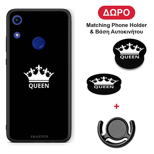 Valentine Queen - Honor 8A θήκη + Δώρο Phone Holder & Βάση Αυτοκινήτου