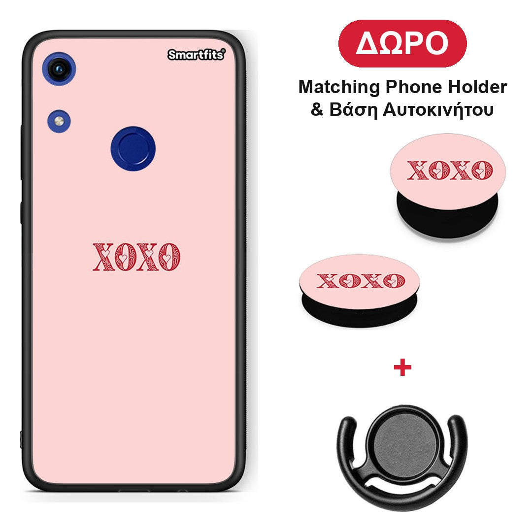 XOXO Love - Honor 8A θήκη + Δώρο Phone Holder & Βάση Αυτοκινήτου