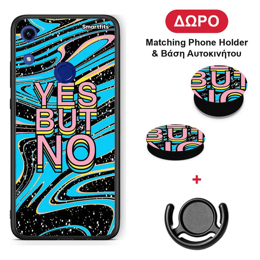 Yes But No - Honor 8A θήκη + Δώρο Phone Holder & Βάση Αυτοκινήτου