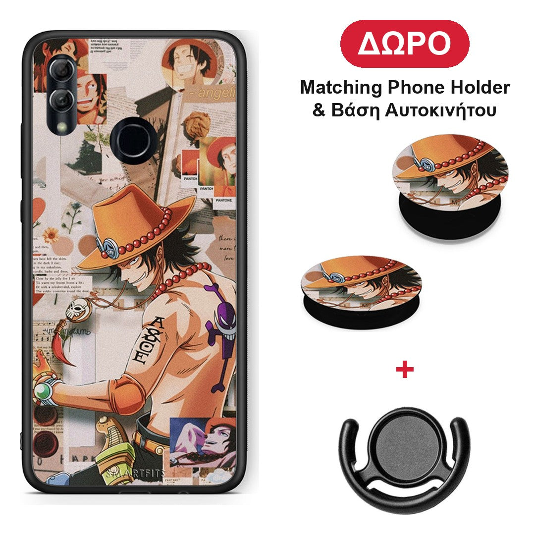 Anime Collage - Honor 8x θήκη + Δώρο Phone Holder & Βάση Αυτοκινήτου