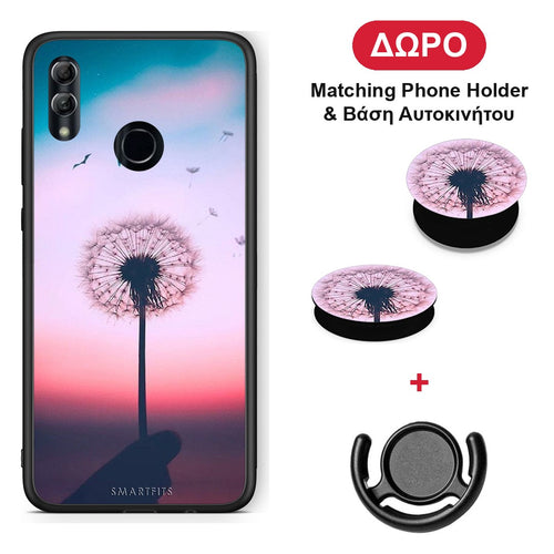 Boho Wish - Honor 8x θήκη + Δώρο Phone Holder & Βάση Αυτοκινήτου